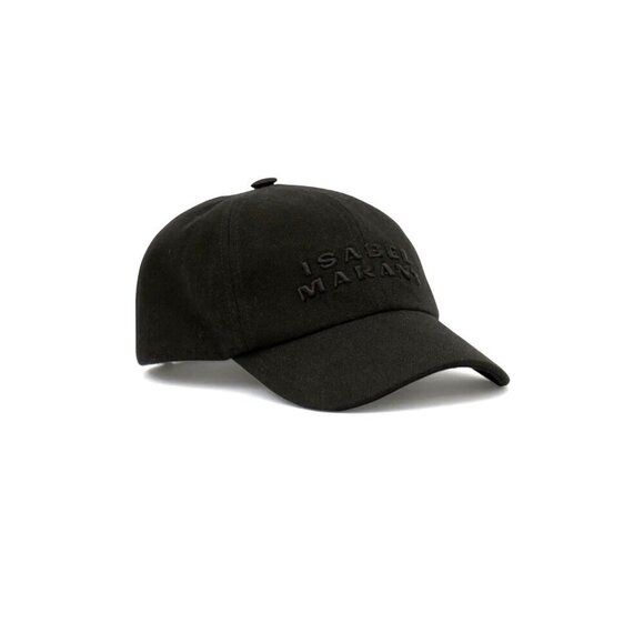 ISABEL MARANT Tyron Hat in Black 59 New Unisex Womens Mens Cap - Picture 1 of 14